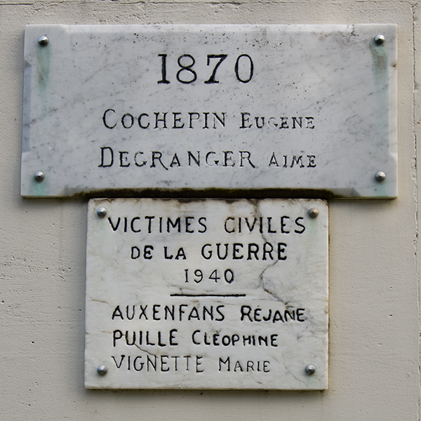 Monument aux Morts Conchy les Pots